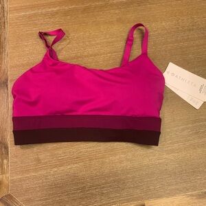 Athleta Fuchsia and Burgundy Bikini Top